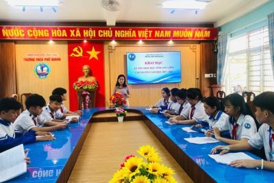 KHAI MẠC KỲ THI CHỌN HỌC SINH GIỎI LỚP 9 CẤP TRƯỜNG 📚 NĂM HỌC 2025 – 2026