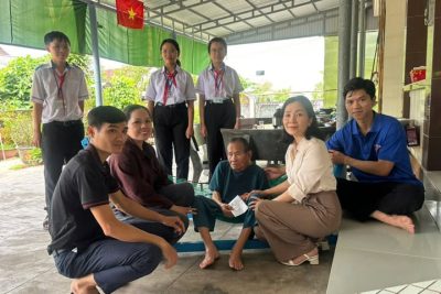 TRƯỜNG THCS AN QUANG THĂM HỎI, TRI ÂN MẸ HƯỜNG – MẸ VIỆT NAM ANH HÙNG NHÂN DỊP NGÀY PHỤ NỮ VIỆT NAM 20/10