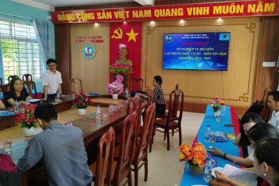 SINH HOẠT CHUYÊN MÔN CẤP THỊ XÃ – CHIA SẺ VÀ HỌC HỎI