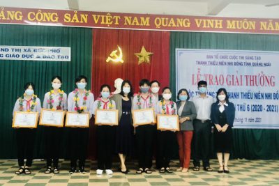 KẾT QUẢ HỘI THI SÁNG TẠO THANH THIẾU NIÊN NĂM HỌC 2020-2021