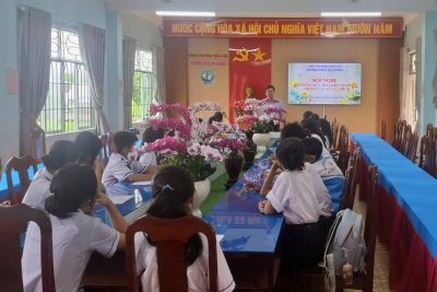 TỔ CHỨC HỘI NGHỊ ĐỐI THOẠI GIỮA HIỆU TRƯỞNG VỚI BAN CÁN SỰ CÁC LỚP TẠI ĐIỂM PHÂN HIỆU
